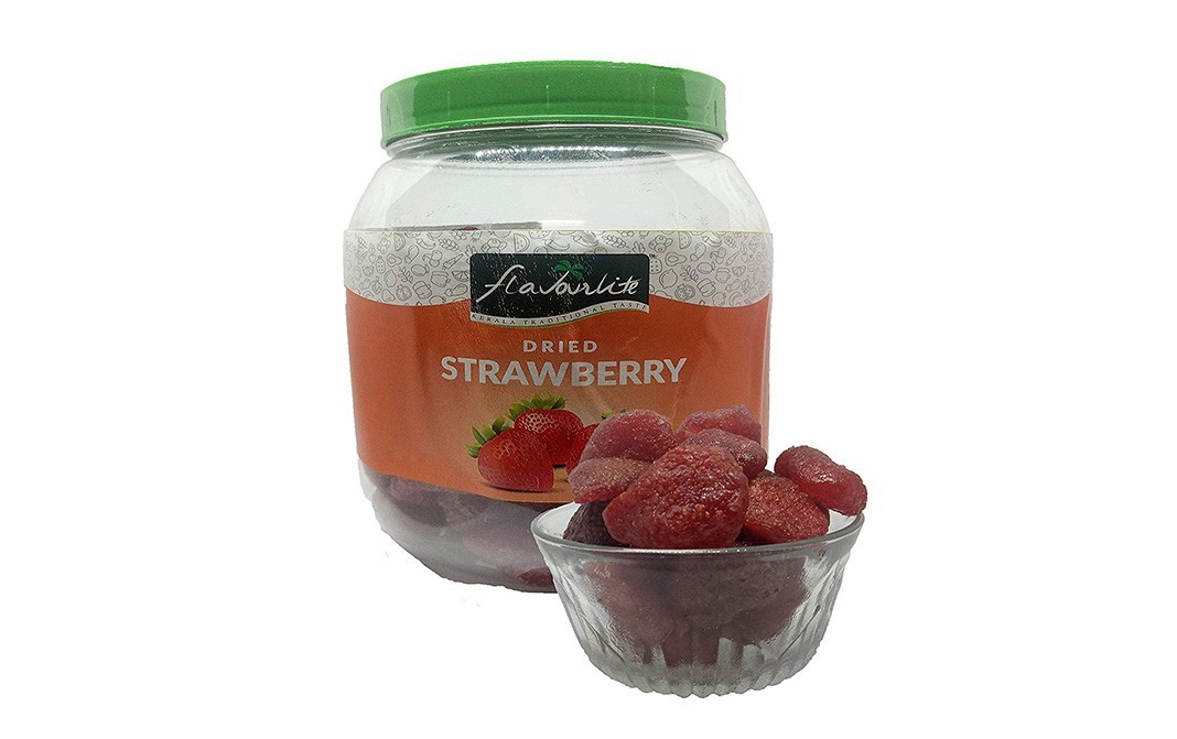 Flavourlite Dried Strawberry    Plastic Jar  750 grams